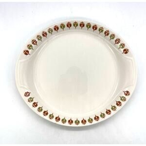 Syracuse China SYRALITE Captains Table Platter 9” x 8”